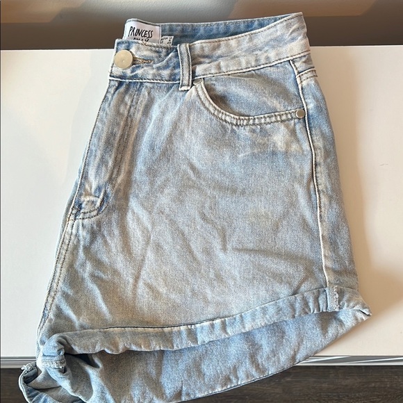 Princess Polly Denim Shorts - Picture 1 of 6